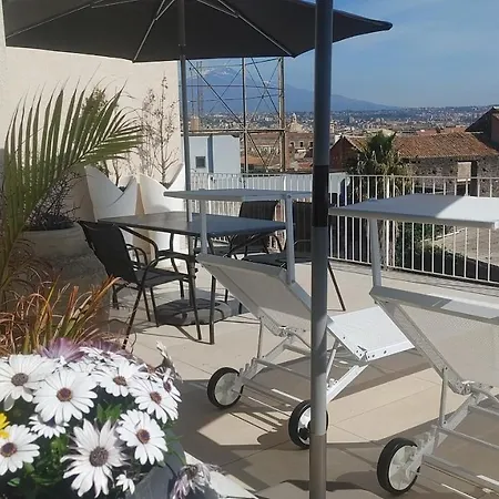 Attico Sul Porto Di E Vista Vulcano Katania